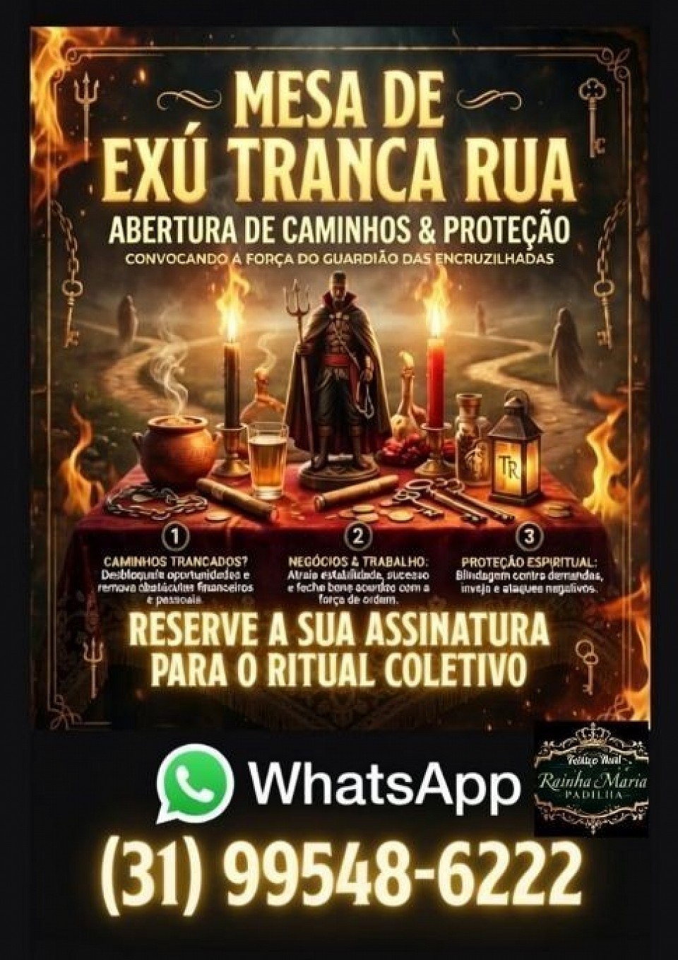 MESA DO SEU TRANCA RUA =DIA 08/04/2026